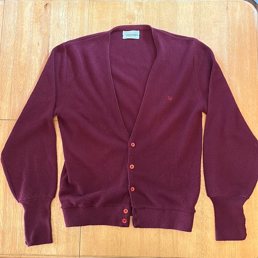 Vintage Christian Dior Cardigan Sweater